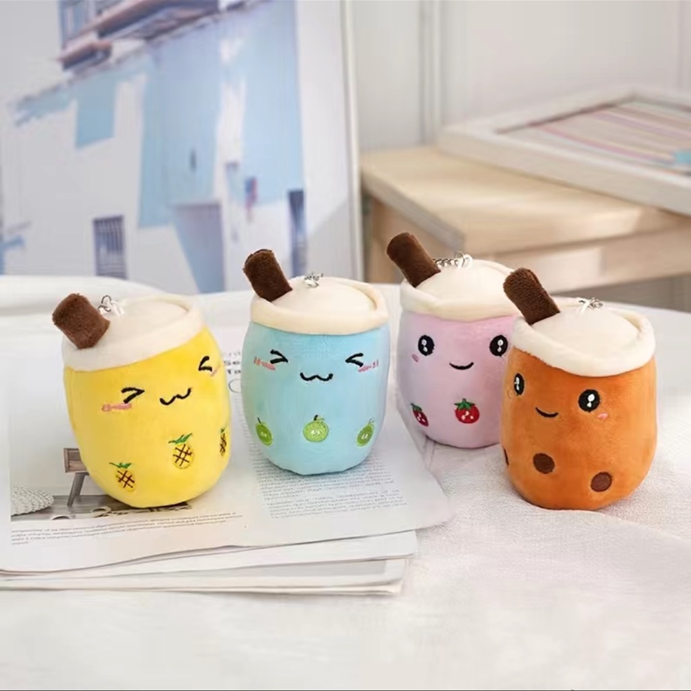 Boba Plushie Keychain